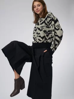 ULLA JOHNSON Nalla Pullover Onyx -Orciani Store ulla johnson nalla pullover onyx 9