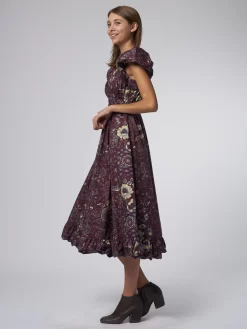 ULLA JOHNSON Nanette Dress Heliotrope -Orciani Store ulla johnson nanette dress heliotrope 4