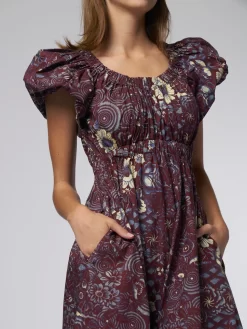 ULLA JOHNSON Nanette Dress Heliotrope -Orciani Store ulla johnson nanette dress heliotrope 7