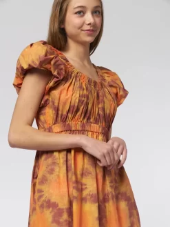 ULLA JOHNSON Nanette Dress Red Topaz -Orciani Store ulla johnson nanette dress red topaz 7