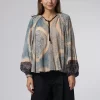 ULLA JOHNSON Pauline Blouse Moonstone