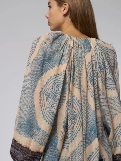 ULLA JOHNSON Pauline Blouse Moonstone -Orciani Store ulla johnson pauline blouse moonstone 5