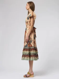 ULLA JOHNSON Remi Dress Egret -Orciani Store ulla johnson remi dress egret 4