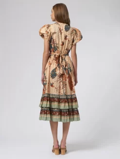 ULLA JOHNSON Remi Dress Egret -Orciani Store ulla johnson remi dress egret 5