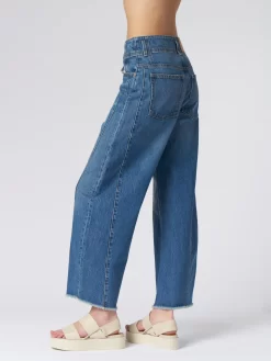 ULLA JOHNSON Thea Jean Medium Indigo Wash -Orciani Store ulla johnson thea jean medium indigo wash 3