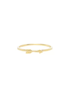 14K Gold Arrow Ring