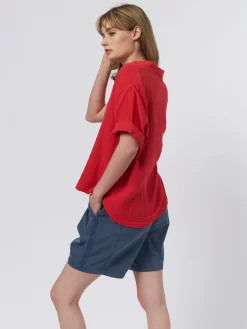 Avery Top Apple Red -Orciani Store xirena avery top apple red 4