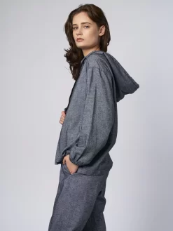 Finch Hoodie Black -Orciani Store xirena finch hoodie black 2