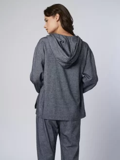 Finch Hoodie Black -Orciani Store xirena finch hoodie black 3