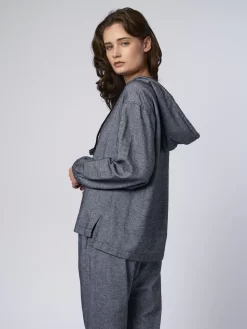 Finch Hoodie Black -Orciani Store xirena finch hoodie black 4