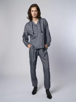 Finch Hoodie Black -Orciani Store xirena finch hoodie black 5