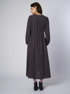 Gia Dress Charcoal -Orciani Store xirena gia dress charcoal 3