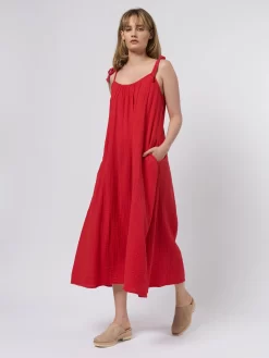Joli Dress Apple Red -Orciani Store xirena joli dress apple red 4