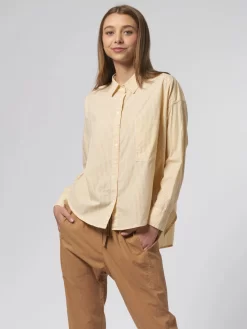 Jordy Shirt Butter Stripe -Orciani Store xirena jordy shirt butter stripe 2