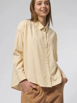 Jordy Shirt Butter Stripe -Orciani Store xirena jordy shirt butter stripe 6