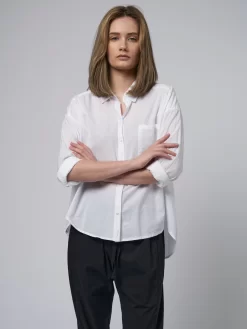 Jordy Shirt White -Orciani Store xirena jordy shirt white 1