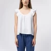 Kara Top White
