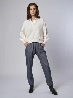 Kass Sweatshirt Cloud -Orciani Store xirena kass sweatshirt cloud 6