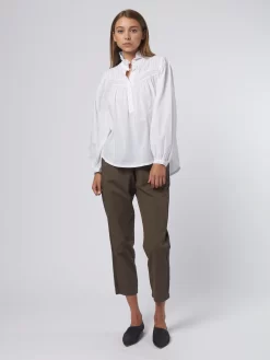 Larsen Top White -Orciani Store xirena larsen top white 6