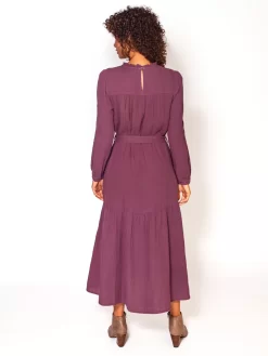Luna Dress Smokey Mauve -Orciani Store xirena luna dress smokey mauve 2