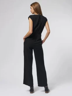 Nell Jump Suit Black -Orciani Store xirena nell jump suit black 3