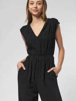 Nell Jump Suit Black -Orciani Store xirena nell jump suit black 6