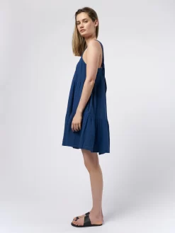 Pyper Dress Tiara Blue -Orciani Store xirena pyper dress tiara blue 3