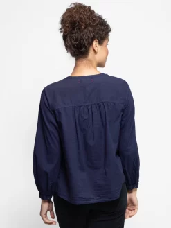 Riley Top Peacoat -Orciani Store xirena riley top peacoat 2