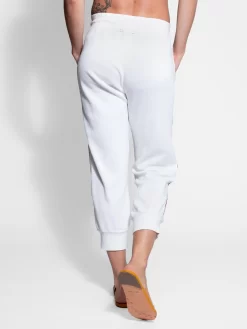 Simon Pants White Shells -Orciani Store xirena simon pants white shells 2