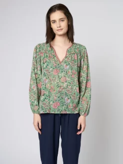 SKU:X18543, EMRYN TOP JADE